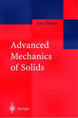 Advanced Mechanics of Solids  9783540437970 Front Cover