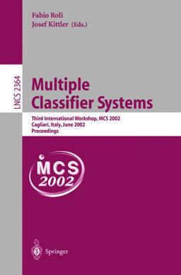 Multiple Classifier Systems Multiple Classifier Systems