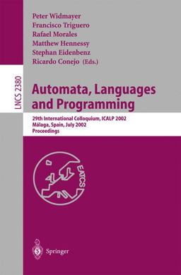 Automata, Languages and Programming Automata, Languages and Programming