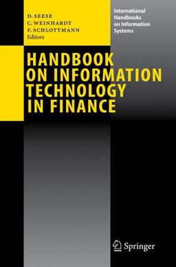 Handbook on Information Technology in Finance  9783540494867 Front Cover