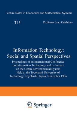 Information Technology: Social and Spatial Perspectives