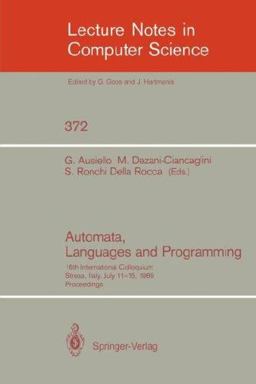 Automata, Languages and Programming Automata, Languages and Programming