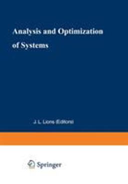 Analysis and Optimization of Systems