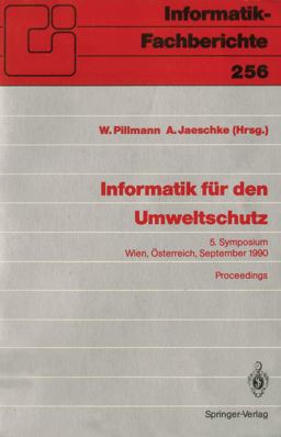 Informatik Für Den Umweltschutz Informatik Für Den Umweltschutz