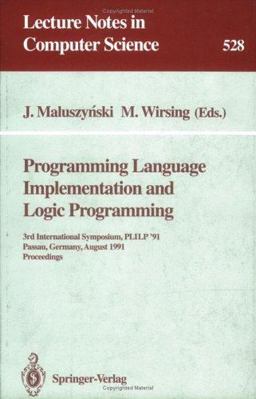 Programming Language Implementation and Logic Programming