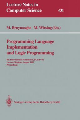Programming Language Implementation and Logic Programming