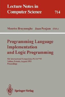 Programming Language Implementation and Logic Programming