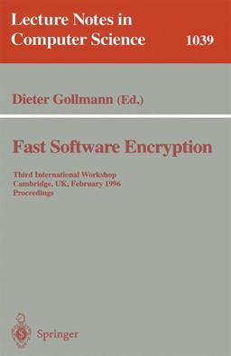 Fast Software Encryption