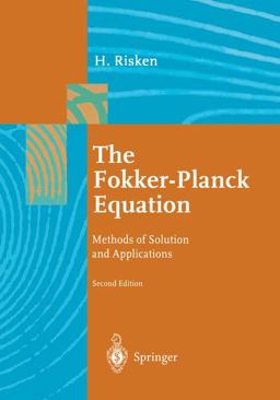 Fokker-Planck Equation Methods of Solution and Applications 2nd 9783540615309 Front Cover