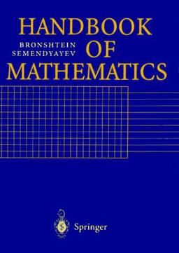 Handbook of Mathematics 3rd 9783540621300 Front Cover