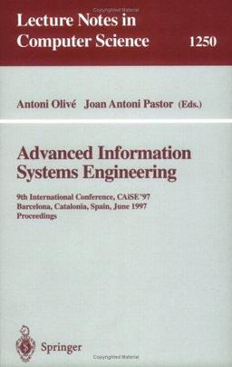 Advanced Information Systems Engineering