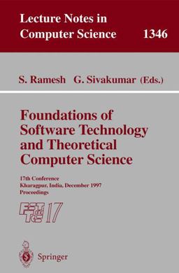 Foundations of Software Technology and Theoretical Computer Science Foundations of Software Technology and Theoretical Computer Science