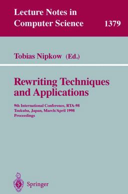 Rewriting Techniques and Applications Rewriting Techniques and Applications