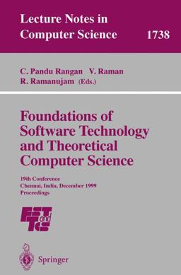 Foundations of Software Technology and Theoretical Computer Science Foundations of Software Technology and Theoretical Computer Science