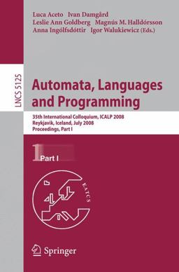 Automata, Languages and Programming Automata, Languages and Programming