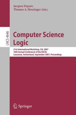 Computer Science Logic Computer Science Logic
