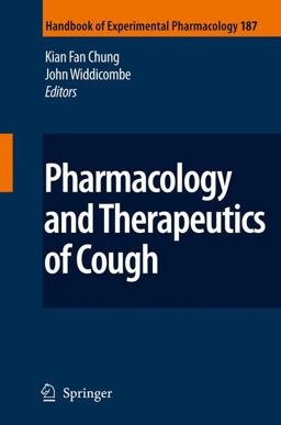 Pharmacology and Therapeutics of Cough  9783540798415 Front Cover