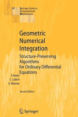 Geometric Numerical Integration Geometric Numerical Integration
