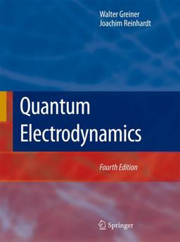 Quantum Electrodynamics 4th 9783540875604 Front Cover