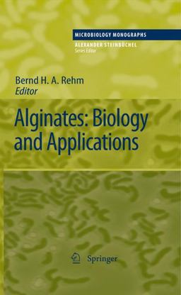 Alginates Biology and Applications  9783540926788 Front Cover