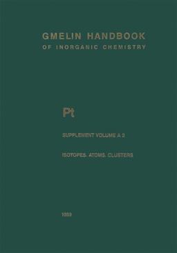 Gmelin Handbook of Inorganic and Organometallic Chemistry Gmelin Handbook of Inorganic and Organometallic Chemistry