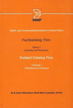 Subject Catalog Film Subject Catalog Film