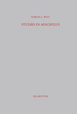 Studies in Aeschylus