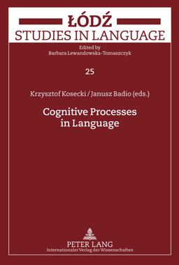 Cognitive Processes in Language