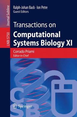 Transactions on Computational Systems Biology XI Transactions on Computational Systems Biology XI