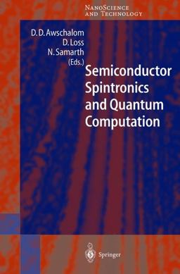 Semiconductor Spintronics and Quantum Computation  9783642075773 Front Cover