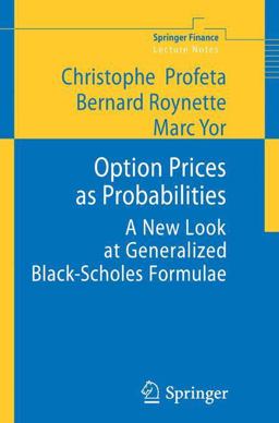 Option Prices As Probabilities
