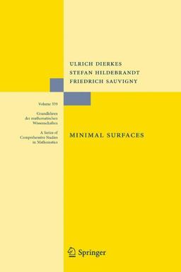 Minimal Surfaces 2nd 9783642116971 Front Cover