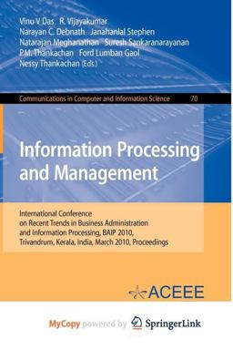 Information Processing and Management