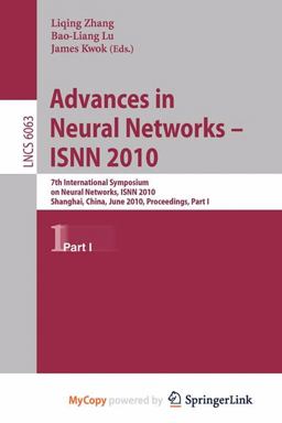 Advances in Neural Networks -- Isnn 2010 Advances in Neural Networks -- Isnn 2010
