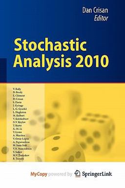 Stochastic Analysis 2010