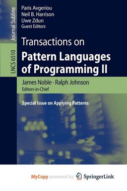 Transactions on Pattern Languages of Programming II