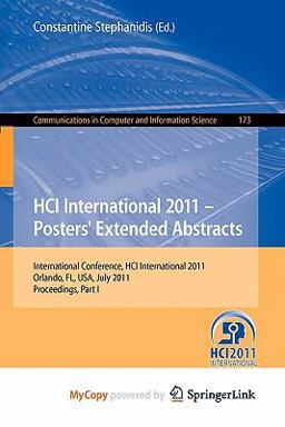 Hci International 2011 Posters' Extended Abstracts