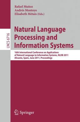 Natural Language Processing and Information Systems Natural Language Processing and Information Systems