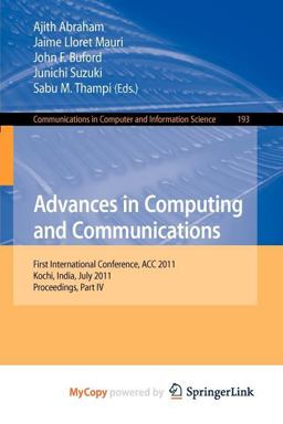Advances in Computing and Communications, Part IV