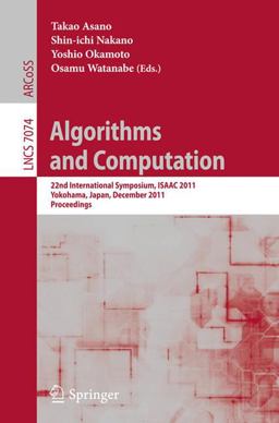 Algorithms and Computation Algorithms and Computation