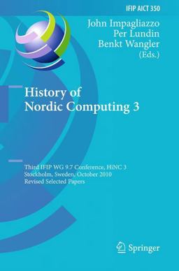 History of Nordic Computing 3 History of Nordic Computing 3