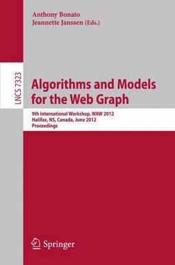 Algorithms and Models for the Web Graph Algorithms and Models for the Web Graph