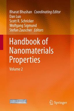 Handbook of Nanomaterials Properties Handbook of Nanomaterials Properties