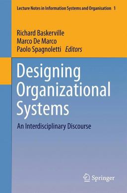 Designing Organizational Systems