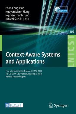 Context-Aware Systems and Applications Context-Aware Systems and Applications