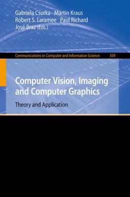Computer Vision, Imaging and Computer Graphics - Theory and Applications