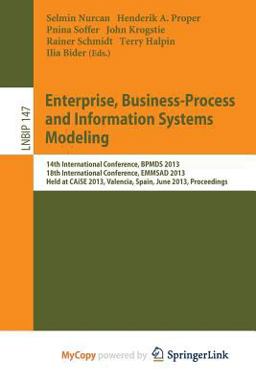 Enterprise, Business-Process and Information Systems Modeling Enterprise, Business-Process and Information Systems Modeling
