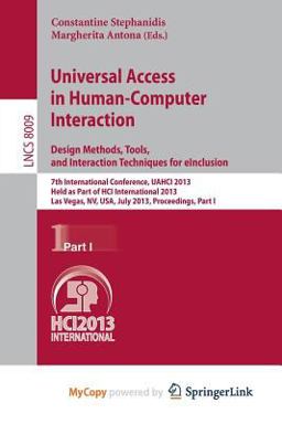 Universal Access in Human-Computer Interaction