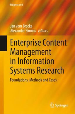 Enterprise Content Management in Information Systems Research Enterprise Content Management in Information Systems Research
