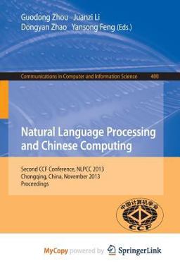 Natural Language Processing and Chinese Computing